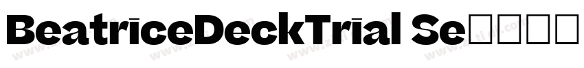 BeatriceDeckTrial Se字体转换
